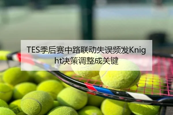 TES季后赛中路联动失误频发Knight决策调整成关键